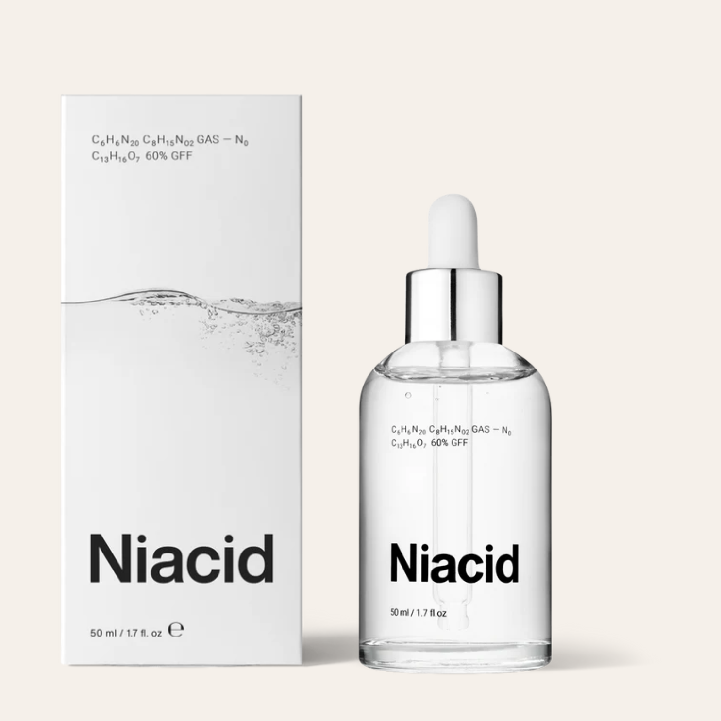 Niacid Face Serum for Pitted Scars & Dark Acne - 50ML